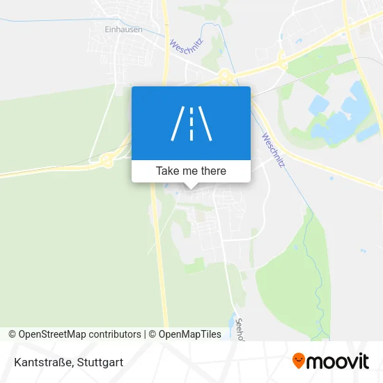 Карта Kantstraße