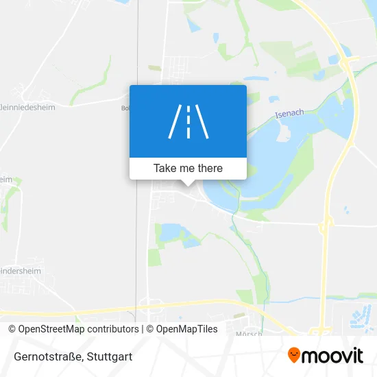 Карта Gernotstraße