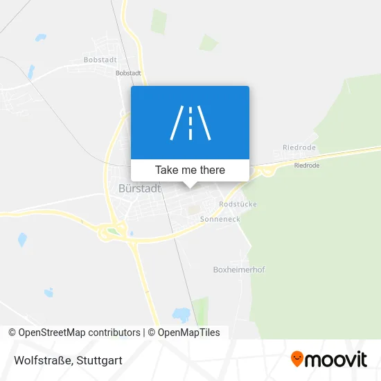 Карта Wolfstraße