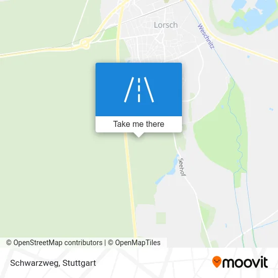 Карта Schwarzweg