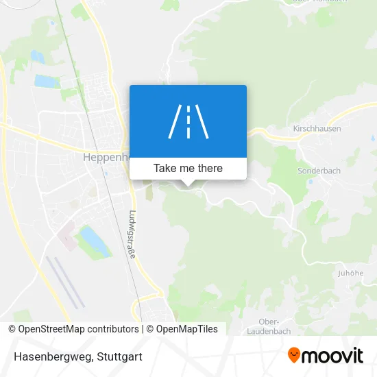 Карта Hasenbergweg