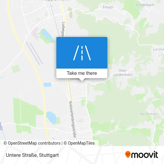 Карта Untere Straße