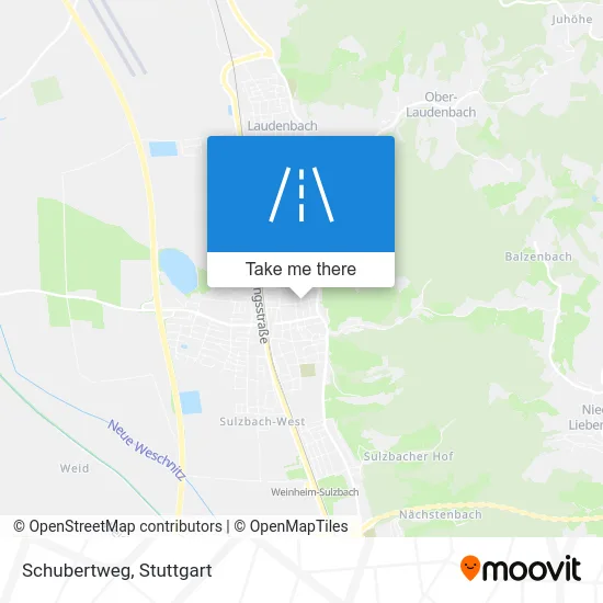 Schubertweg map