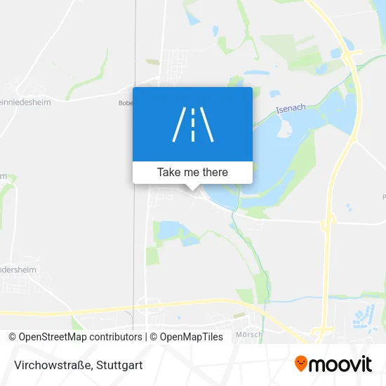 Карта Virchowstraße