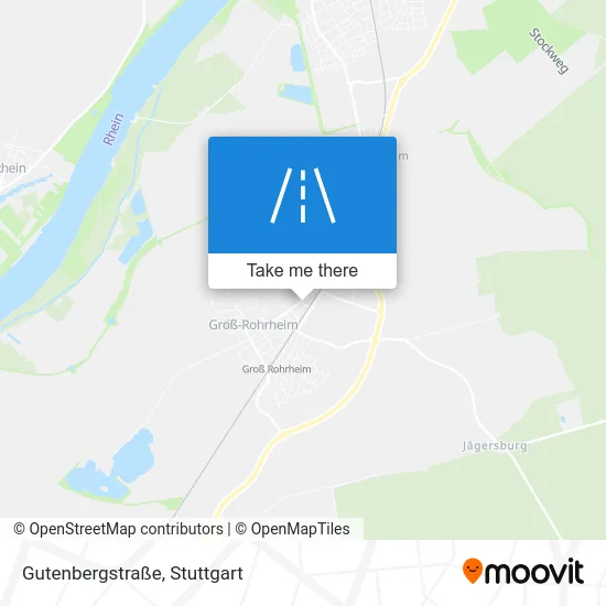 Карта Gutenbergstraße