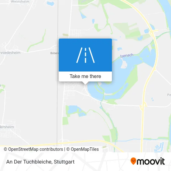 An Der Tuchbleiche map