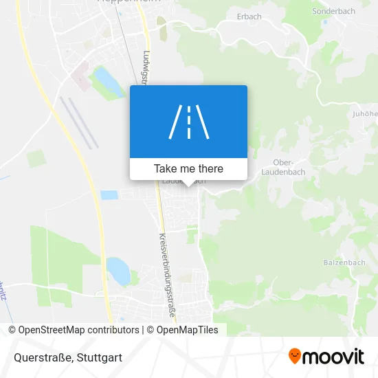 Карта Querstraße