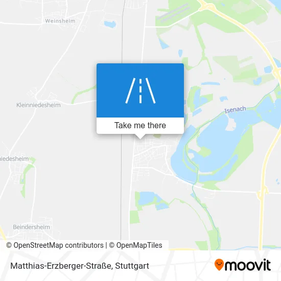 Карта Matthias-Erzberger-Straße