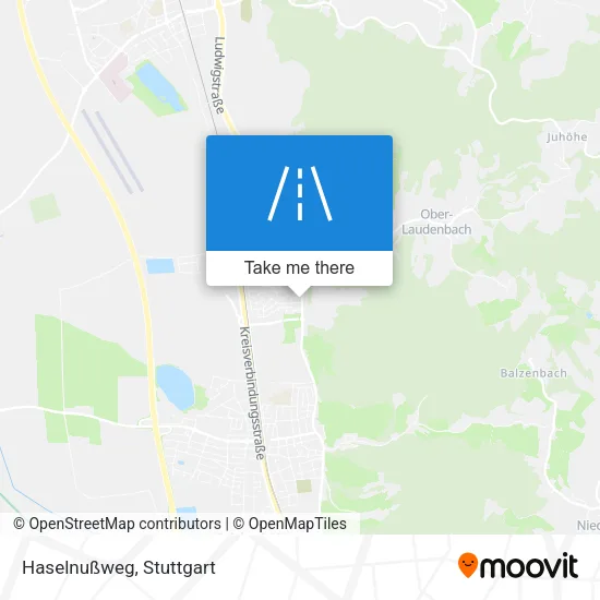 Карта Haselnußweg