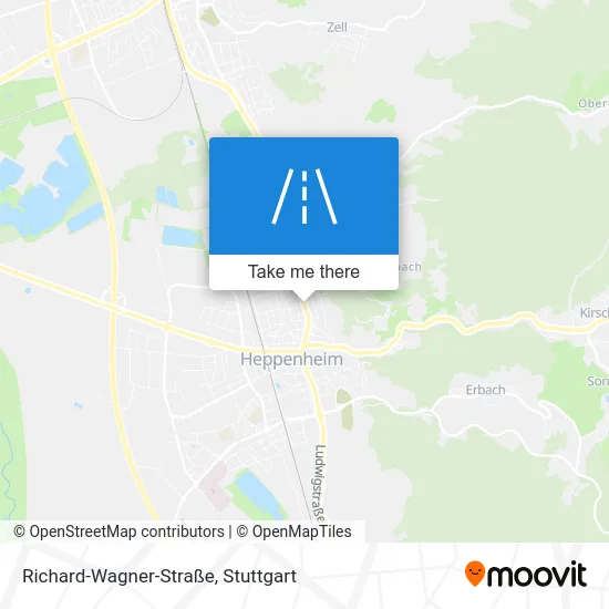 Карта Richard-Wagner-Straße