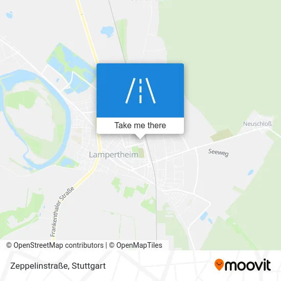 Карта Zeppelinstraße