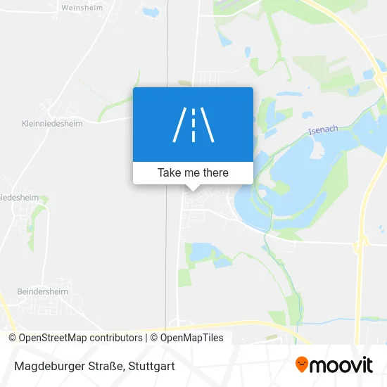 Карта Magdeburger Straße