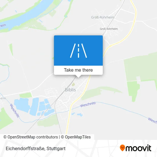 Карта Eichendorffstraße