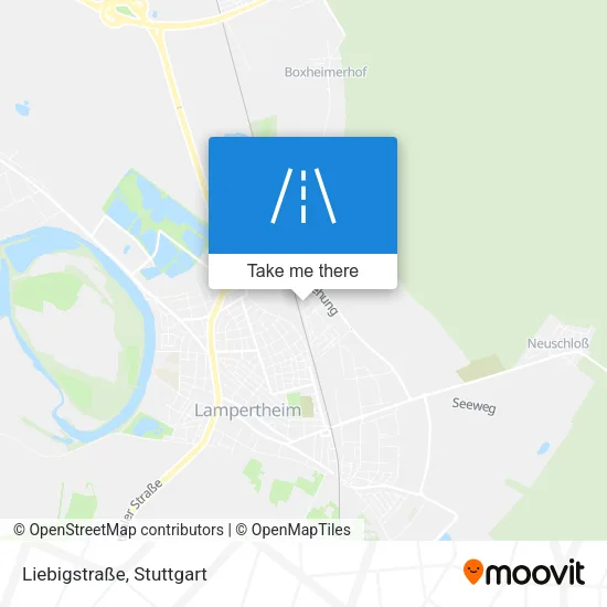 Карта Liebigstraße