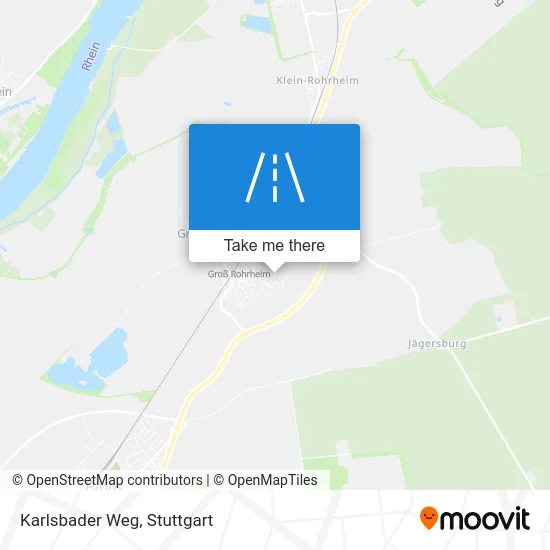 Карта Karlsbader Weg