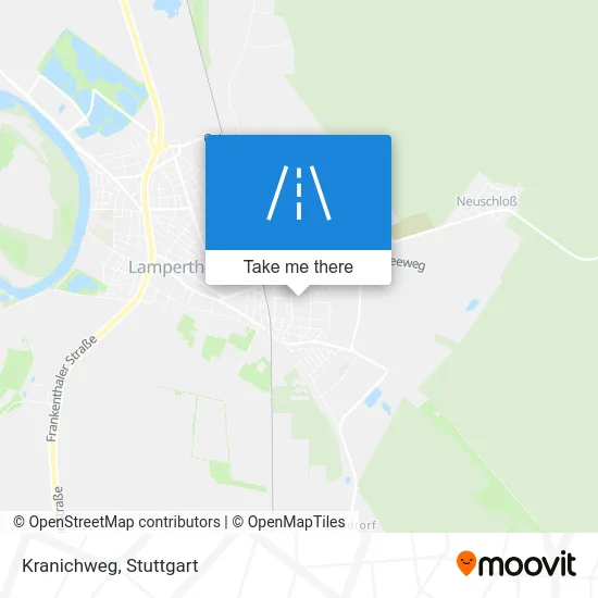 Карта Kranichweg