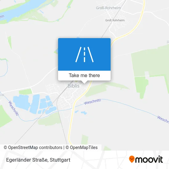 Карта Egerländer Straße