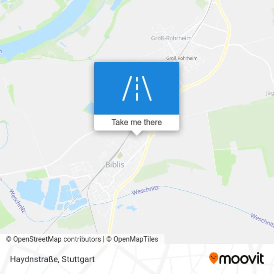Карта Haydnstraße
