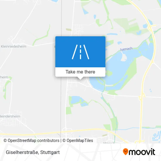 Карта Giselherstraße