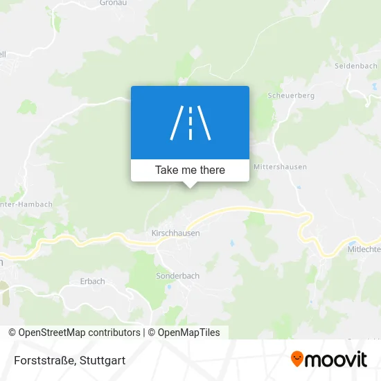 Карта Forststraße