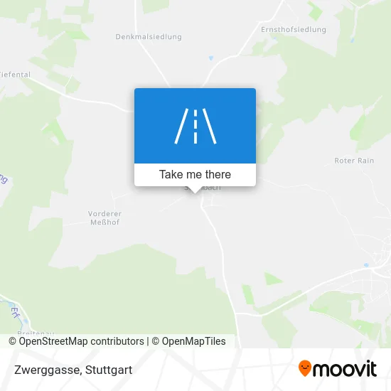 Карта Zwerggasse