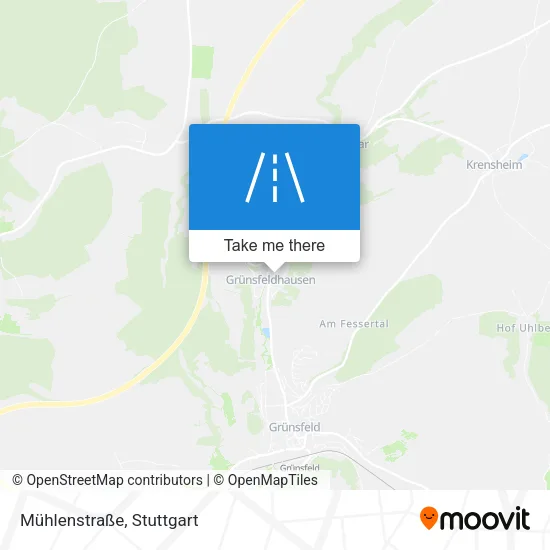 Карта Mühlenstraße