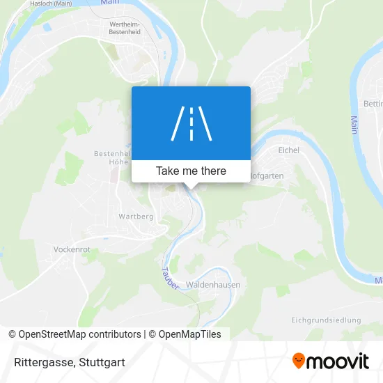 Карта Rittergasse
