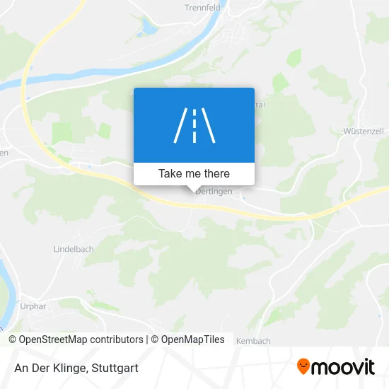 Карта An Der Klinge