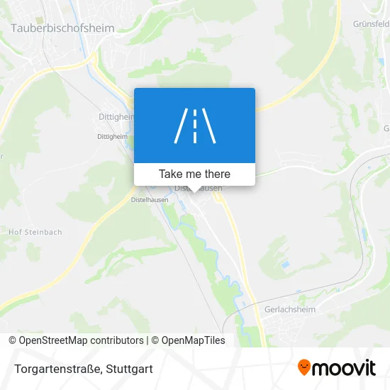 Карта Torgartenstraße
