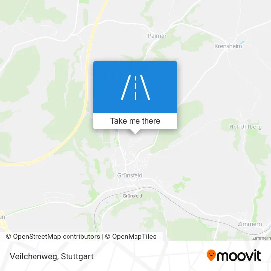 Карта Veilchenweg