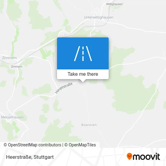 Карта Heerstraße
