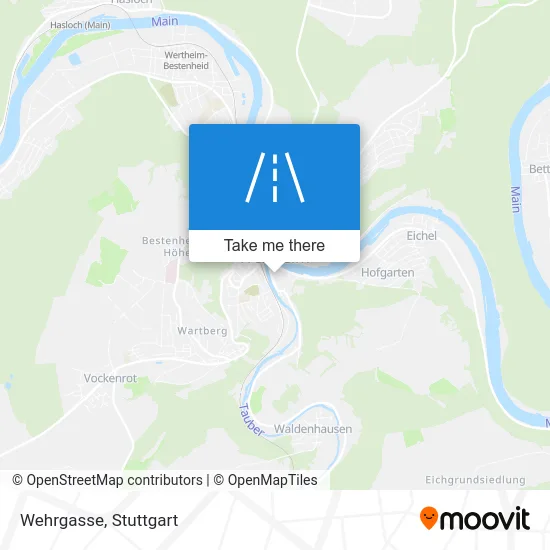 Карта Wehrgasse