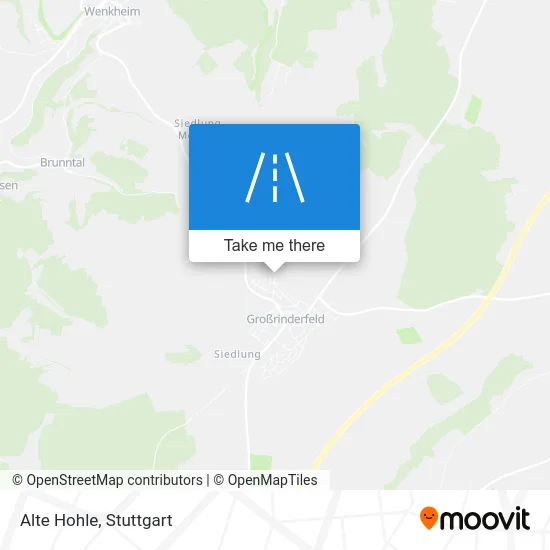 Карта Alte Hohle