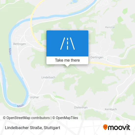 Карта Lindelbacher Straße