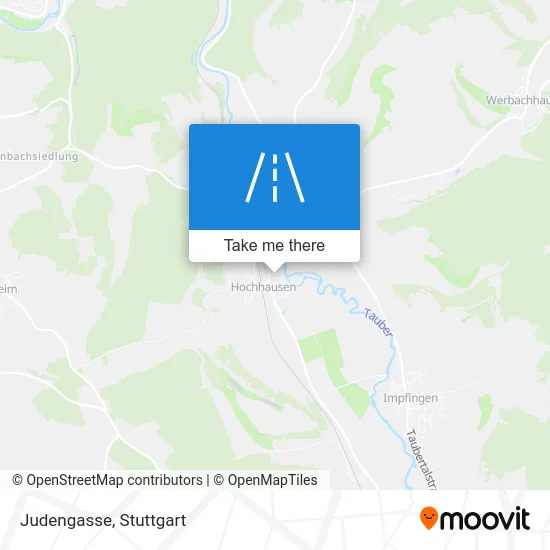 Карта Judengasse