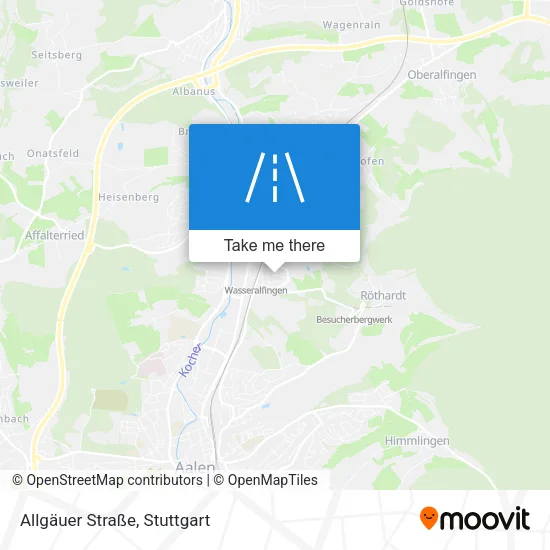 Allgäuer Straße map