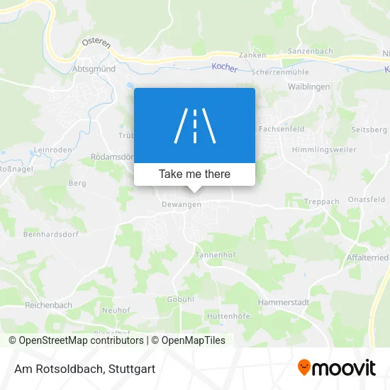 Карта Am Rotsoldbach