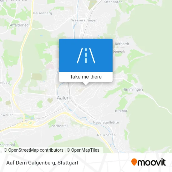 Карта Auf Dem Galgenberg