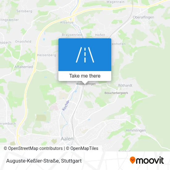 Карта Auguste-Keßler-Straße