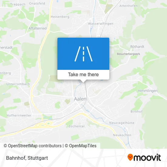 Карта Bahnhof