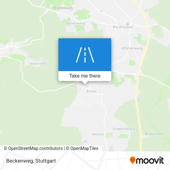 Карта Beckenweg