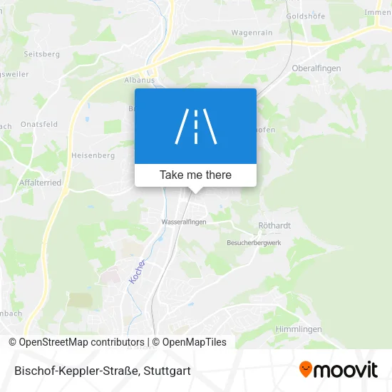 Bischof-Keppler-Straße map