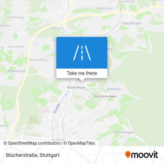 Blücherstraße map