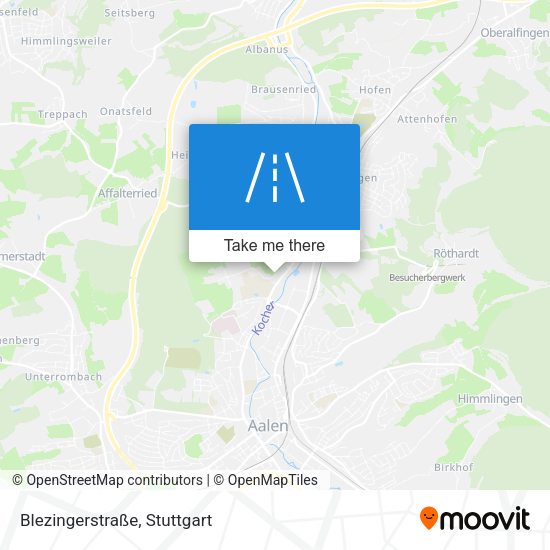 Blezingerstraße map