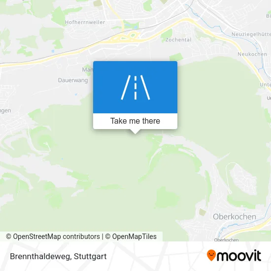 Карта Brennthaldeweg