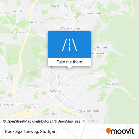 Карта Buckelgartenweg