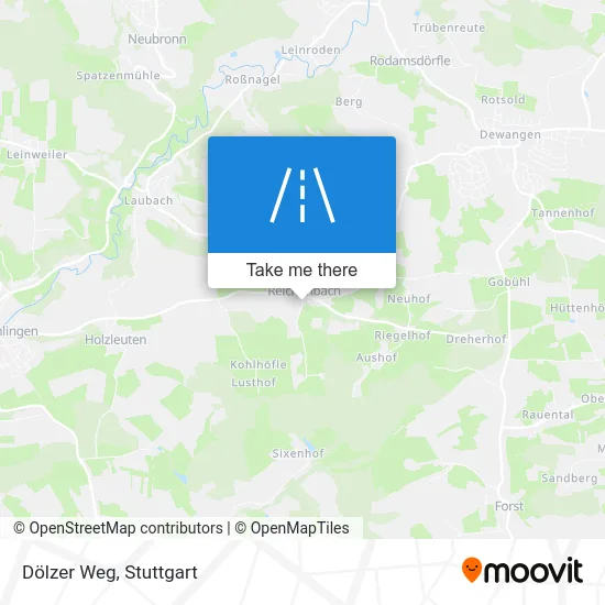 Карта Dölzer Weg
