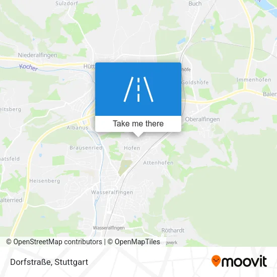 Dorfstraße map
