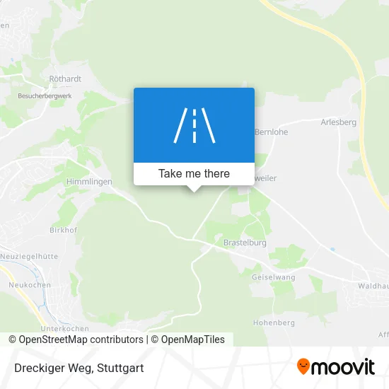 Карта Dreckiger Weg