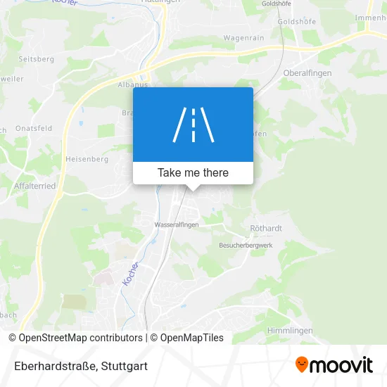 Eberhardstraße map